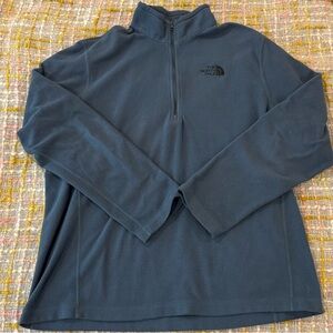 The North Face Men's Zip Up Sweater - Dark Blue